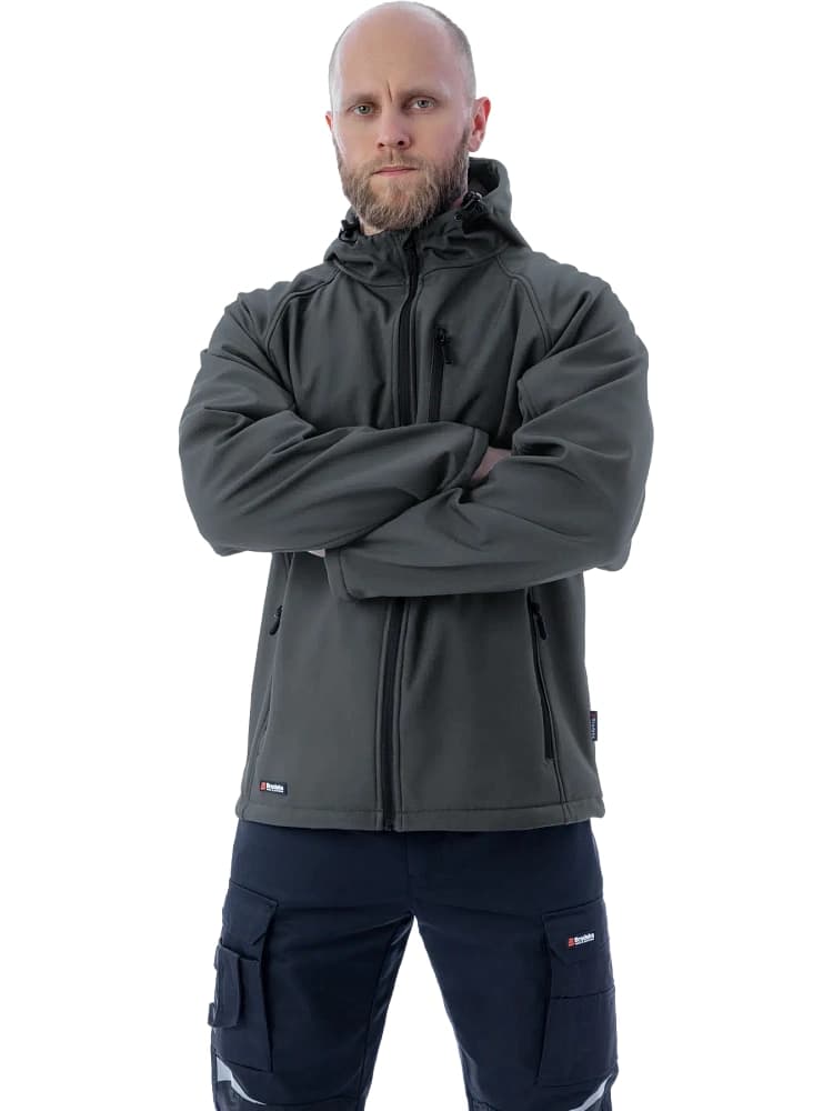 Куртка софтшелл Brodeks KS232, серый (3XL)
