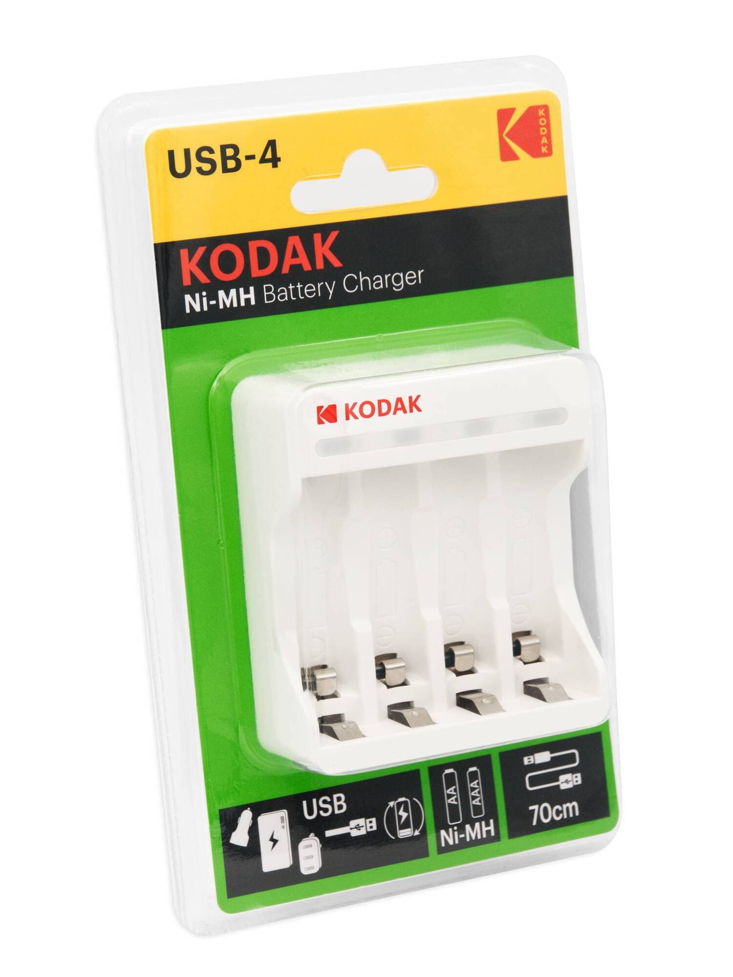 Зарядное устройство для аккумуляторов C8002B USB [K4AA/AAA] (6/24/1200)