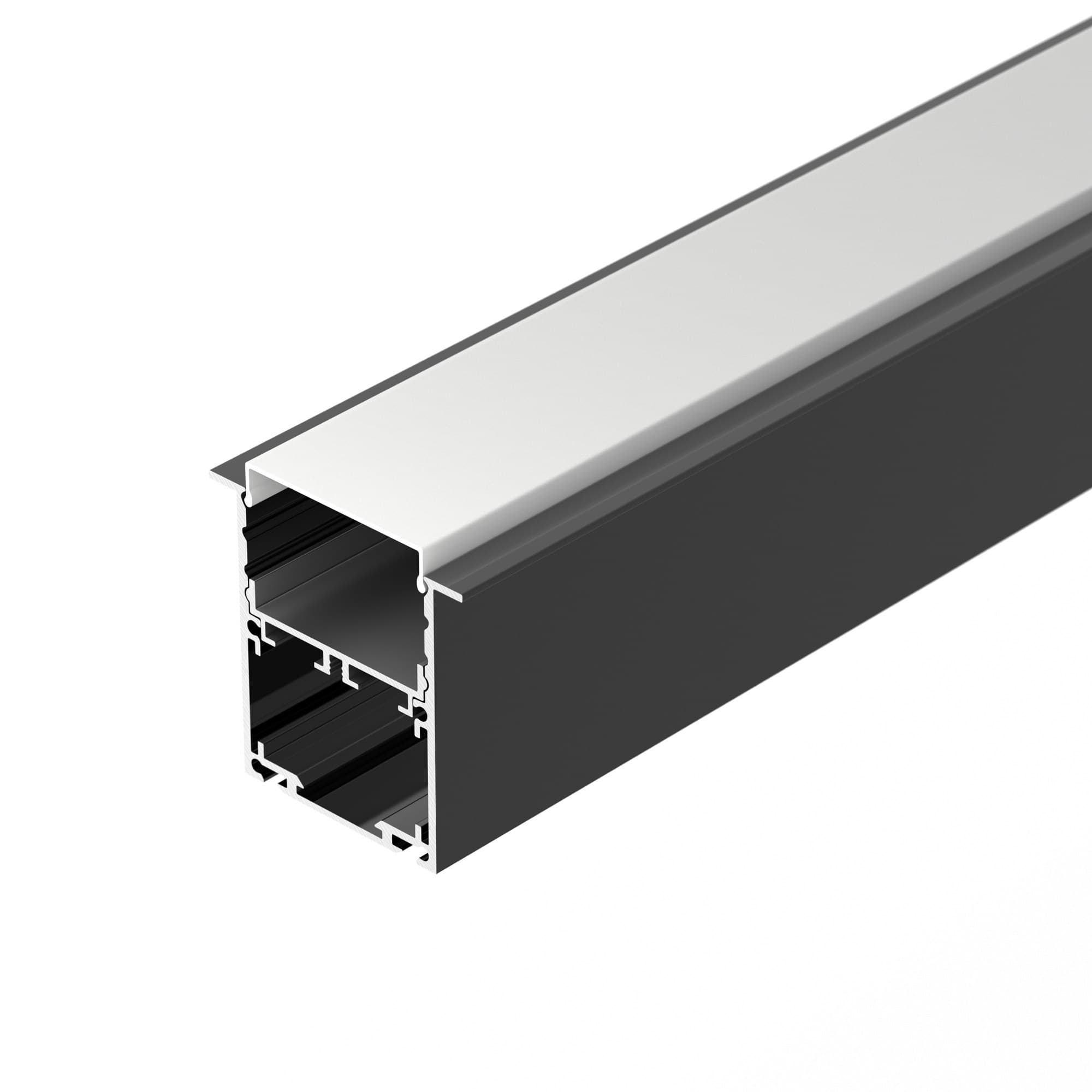 Профиль SL-LINIA52-3L-F-2000 ANOD BLACK (Алюминий)