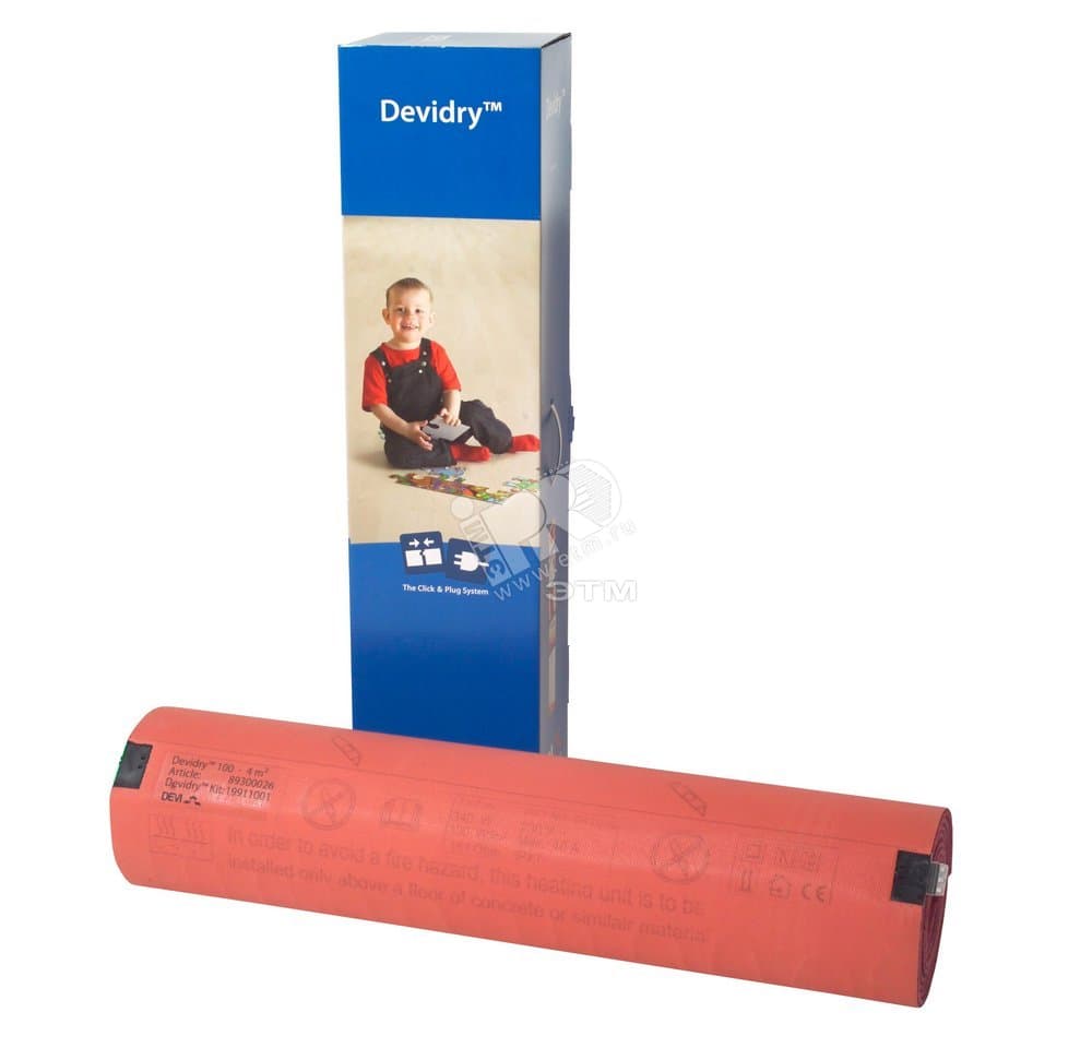 Мат-заполнитель DEVIdry FM2 2 м2