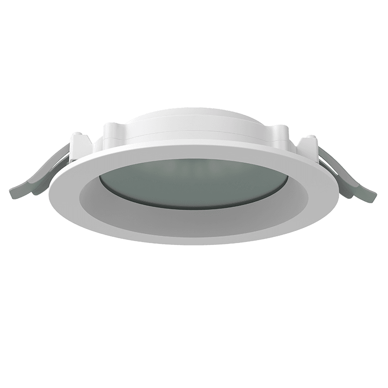 Светильник светодиодный DL-01 Pro 160 мм 25 Вт 3000 К CRI90 176x51 мм IP65/40 RAL9003 белый муар с защитным силикатным стеклом