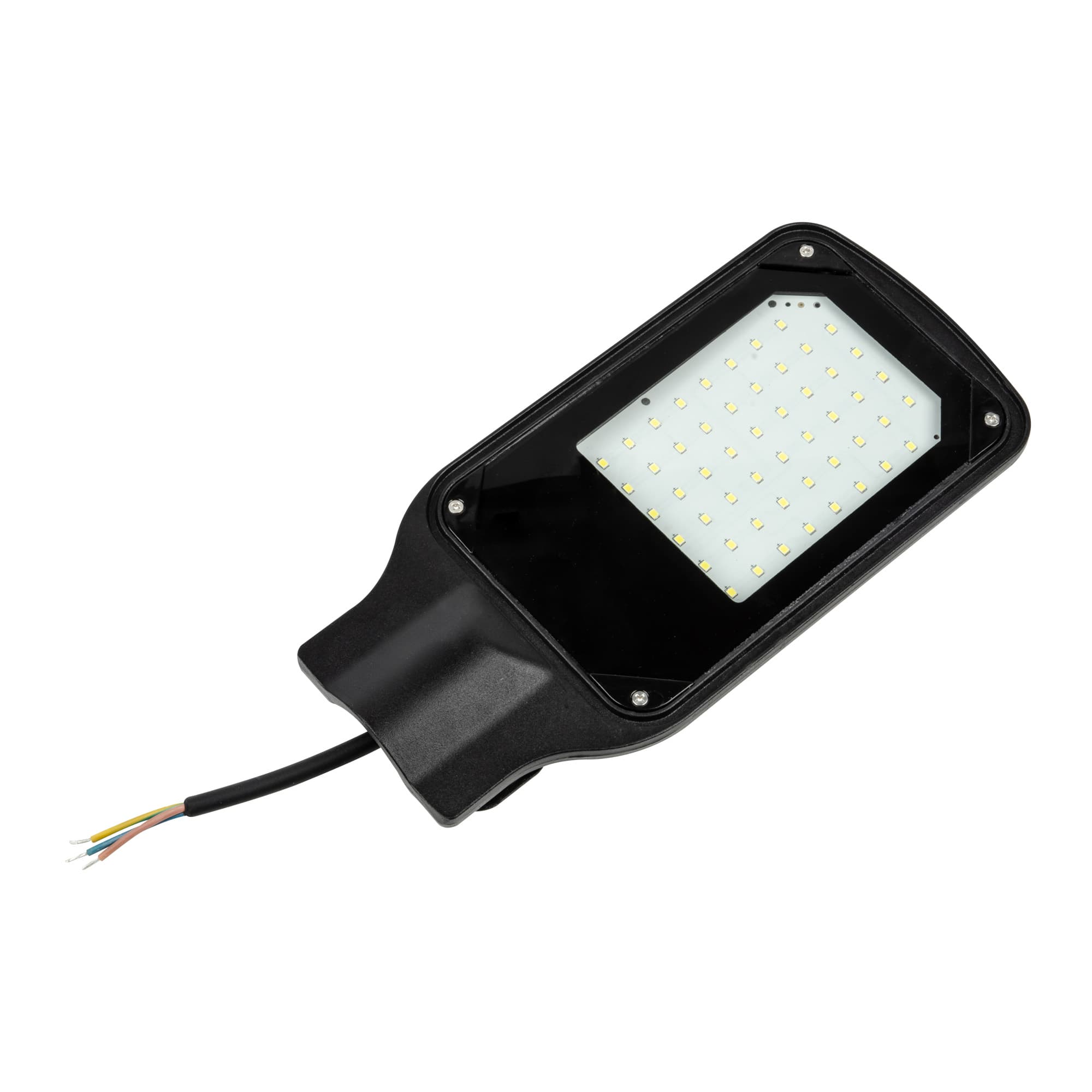 Светильник ULV-R25H-30W/6500K IP65 GREY светодиодный уличный консольный. Дневной белый свет (6500K). Угол 110 градусов.