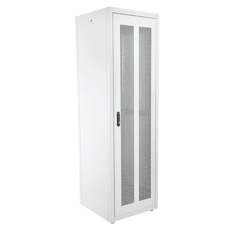 Шкаф 19'' телеком напольный ЭКОНОМ 48U (600 х 600) дверь перфорированная 2 шт.