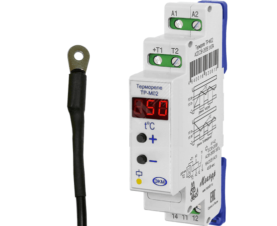 Реле ТР-М02 ACDC36-265В УХЛ4 с ТД-3