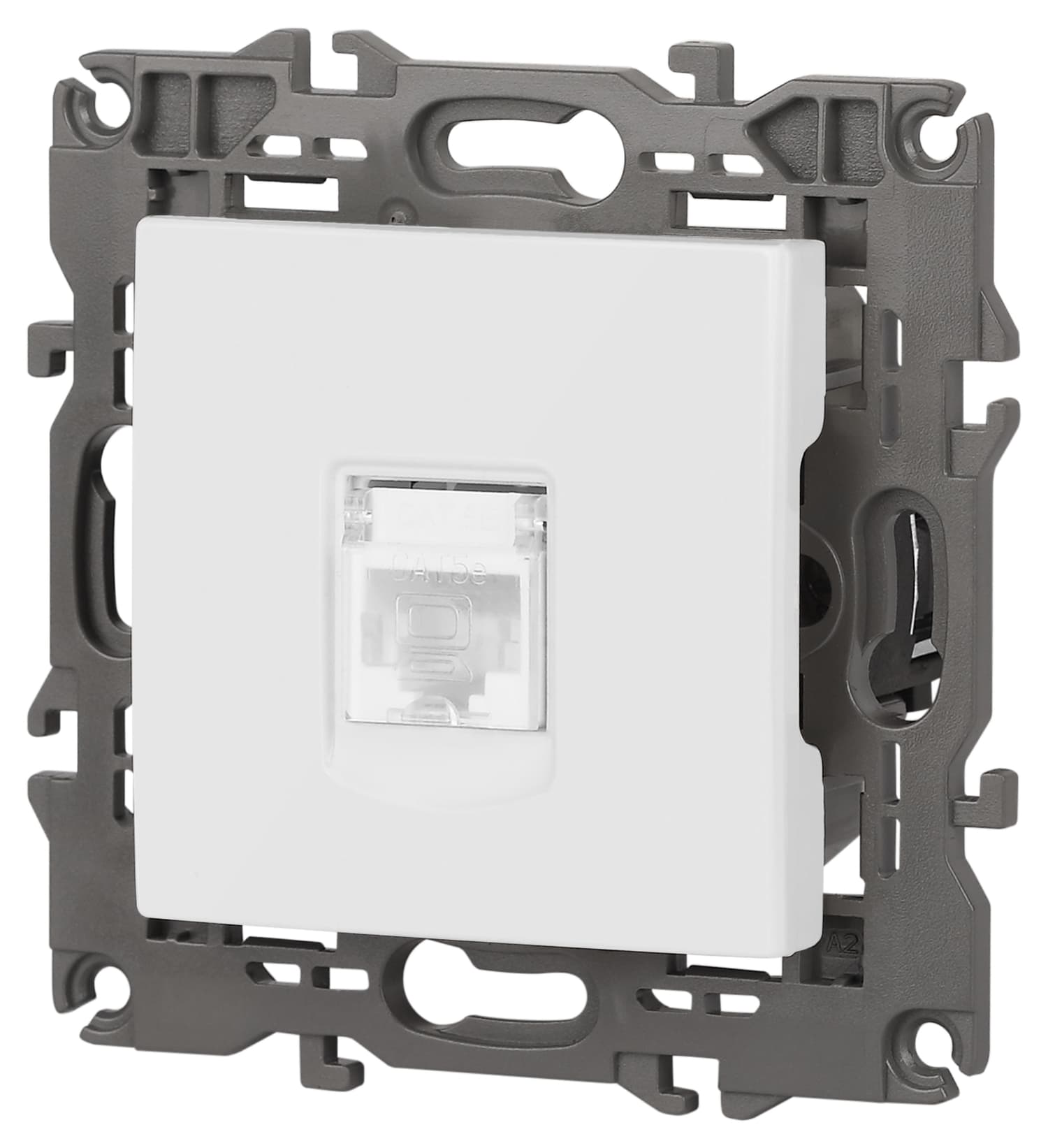 Розетка Elegance 14-3107-01М RJ45, белый матовый