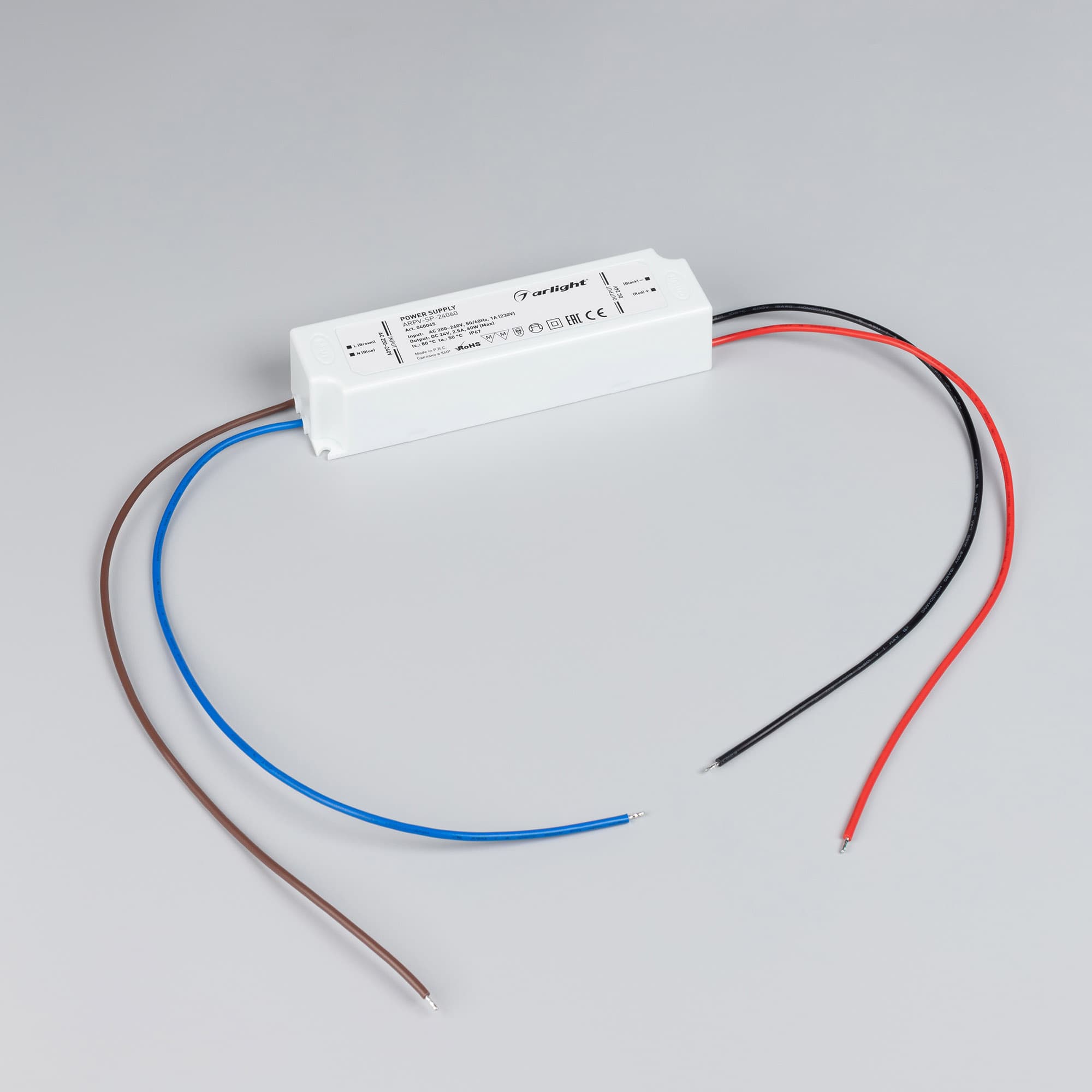 Держатель ARL-MOONLIGHT-R25-CLIP-TN CLEAR ARP, пластик