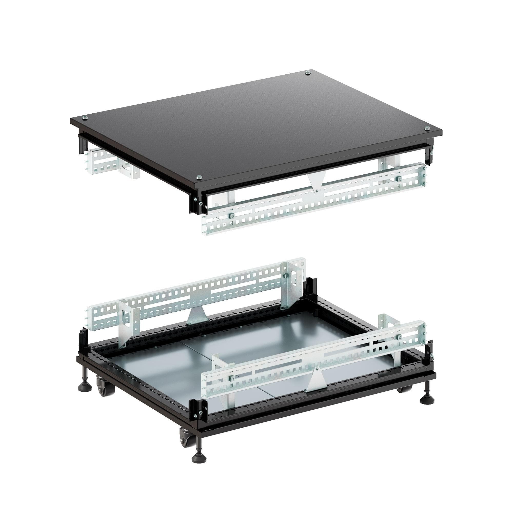 Крыша основание сплошные IT-CQE 800x600, RAL9005