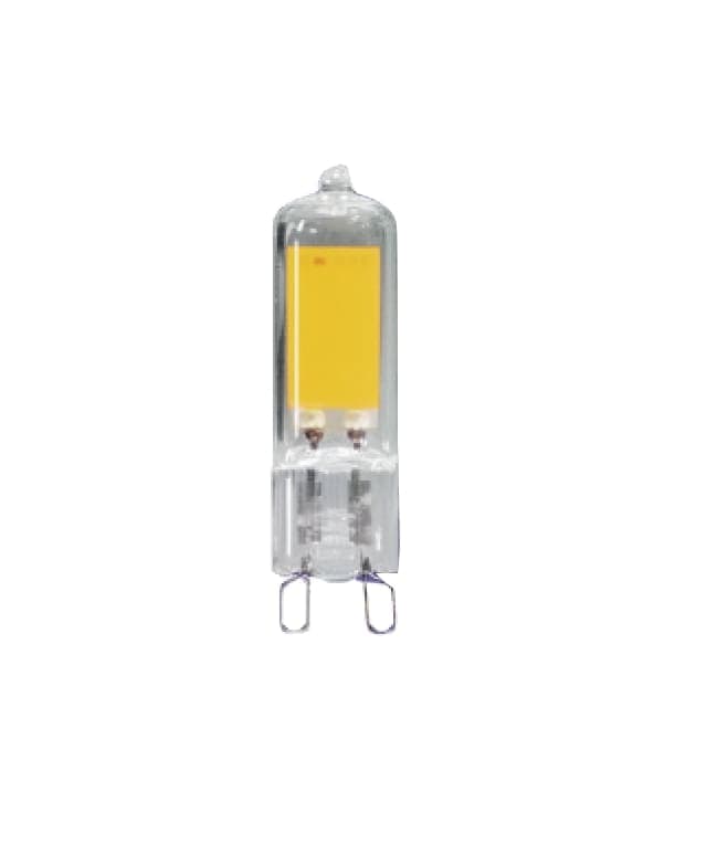 Лампа светодиодная LED 3w G9 240Лм теплый COB-диод 220В