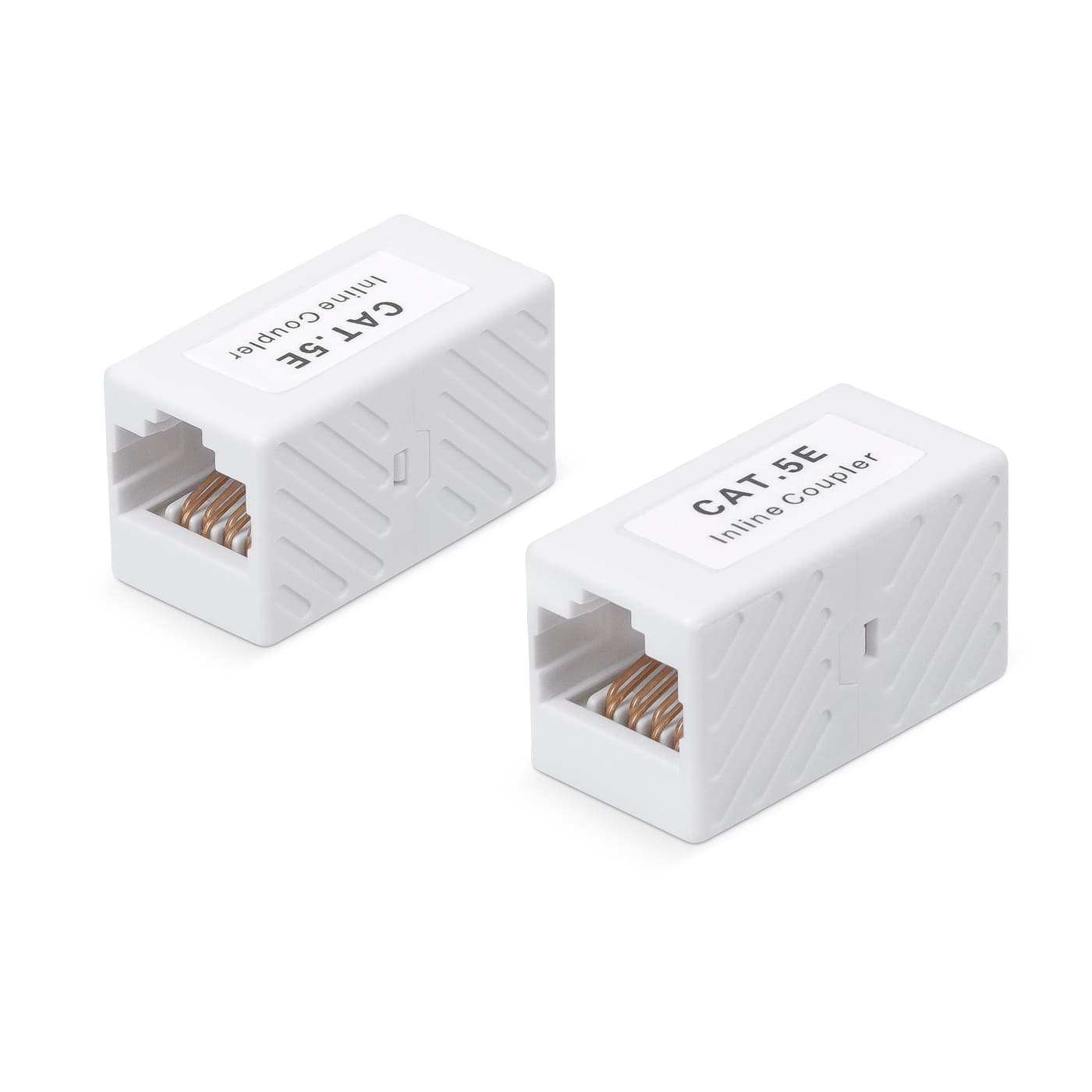 Адаптер проходной RJ45-RJ45 (8p8c), категория 5е, неэкранированный