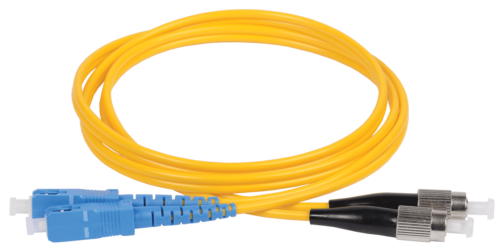 Патч-корд оптический 9/125 (OS2) SC/UPC-FC/UPC (Duplex) 50м
