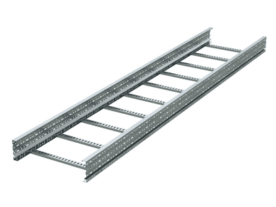 Лоток лестничный 200x600, лонжерон 1,5 мм, L 3 м