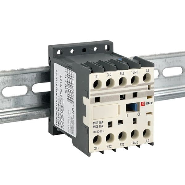 Миниконтактор МКЭ 16А 24В 1NO PROxima