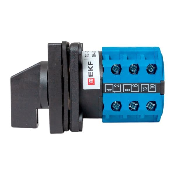 Переключатель кулачковый ПК-1-53 10А 3P 1-2 IP65 PROxima