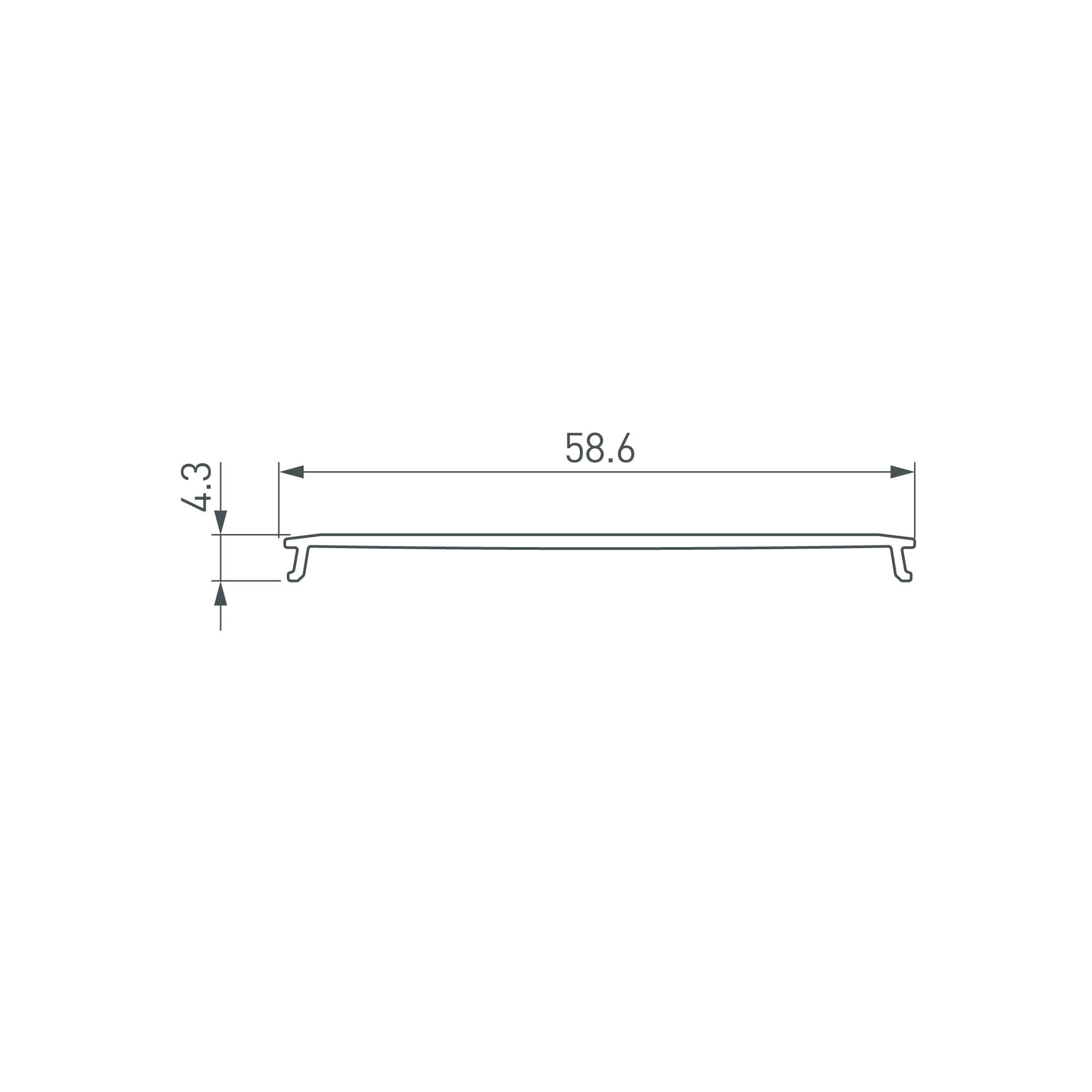 Экран LINE-6070-3000 OPAL ( Пластик)