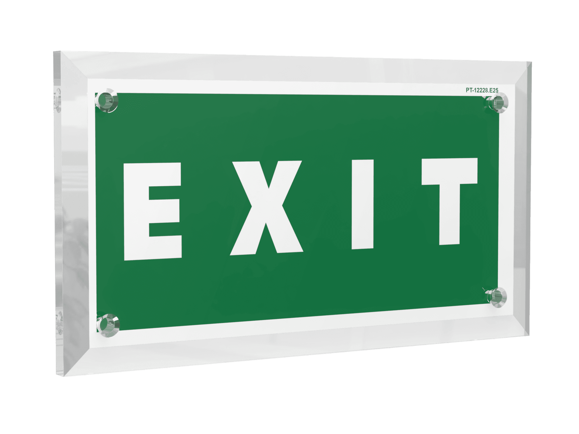 Знак безопасности PT-12228.E25''EXIT''