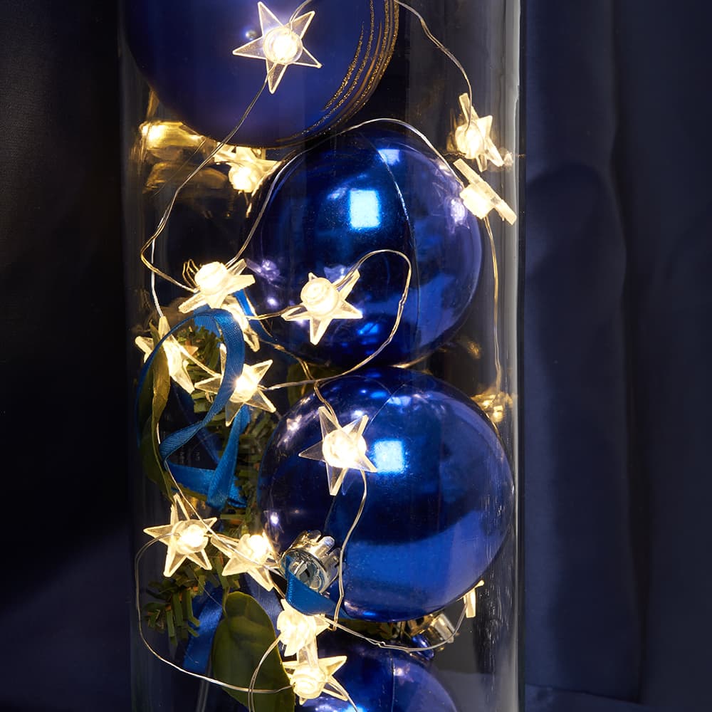 Гирлянда линейная Звездочки LED 2700К 4.5 м USB