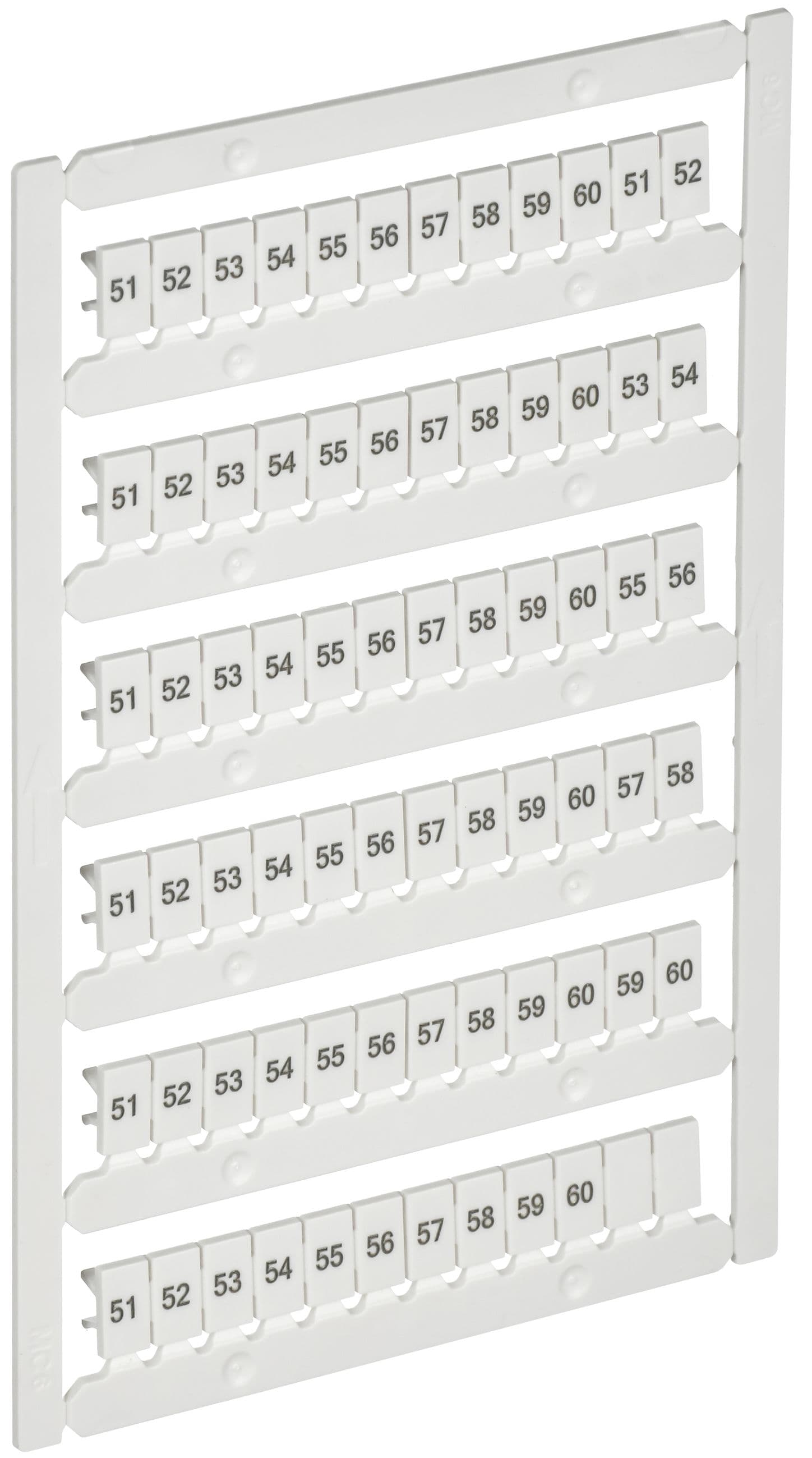 ARMAFIX Маркер для CTS/CP 4мм2 51-60 IEK