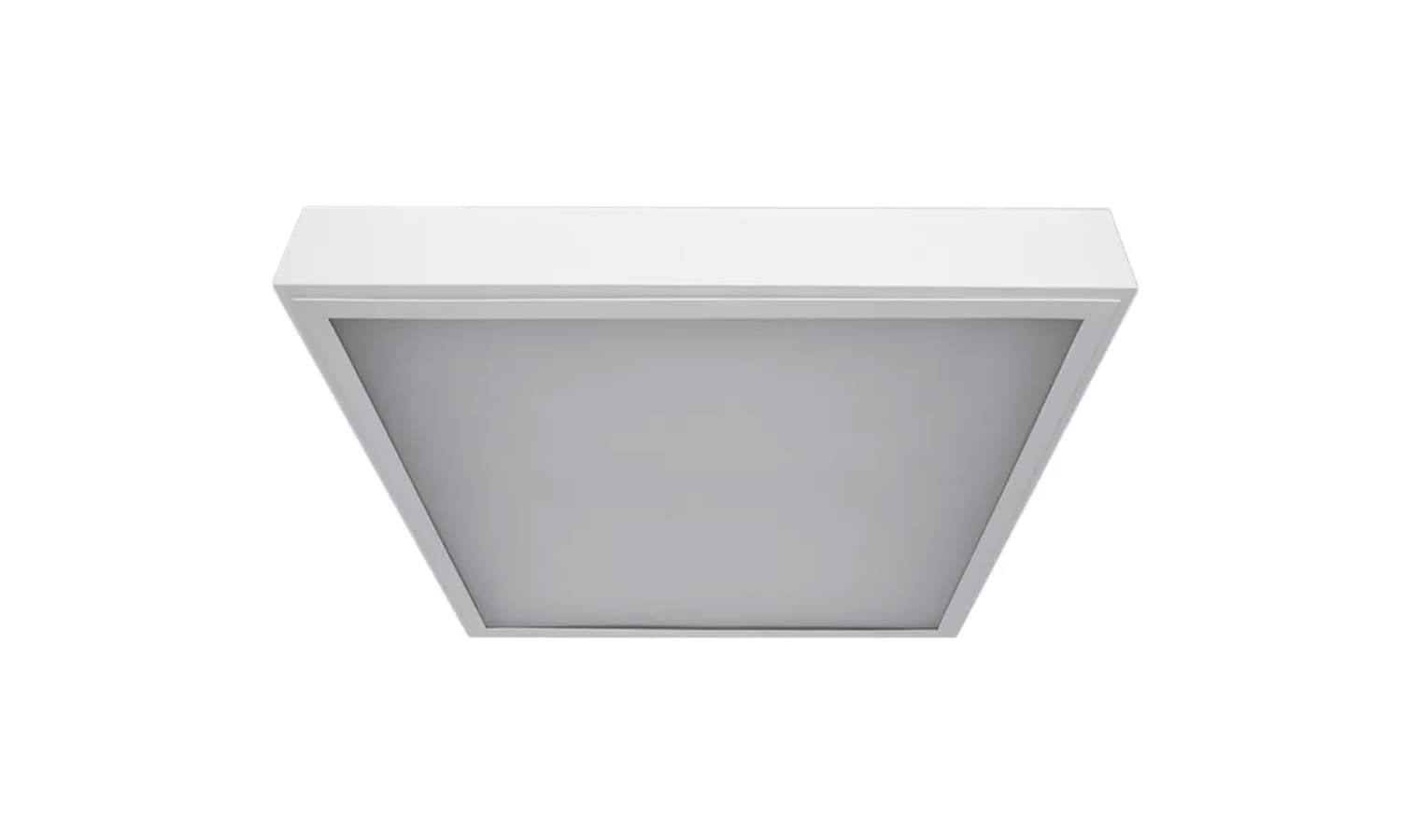 Корпус светильника CSVT ЛПO 4хLED T8 620х620х80 opal-sand IP20 белый подвесной/накладной G13 без лампы с рамкой
