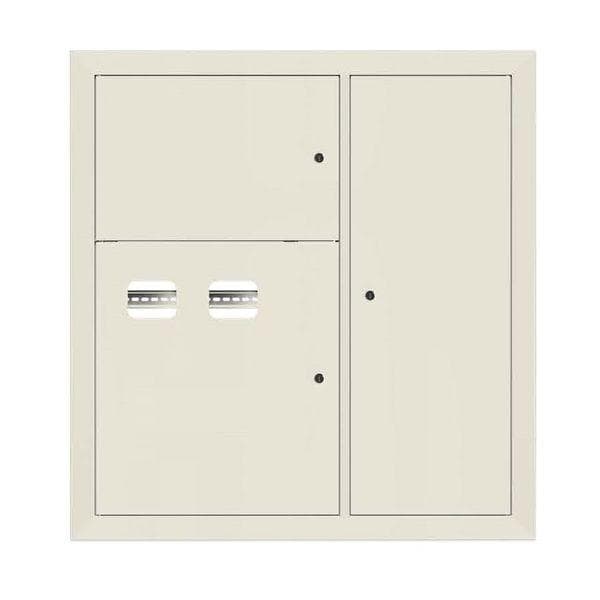Щит этажный 2 кв. RAL9002 (1000х950х160) PROxima