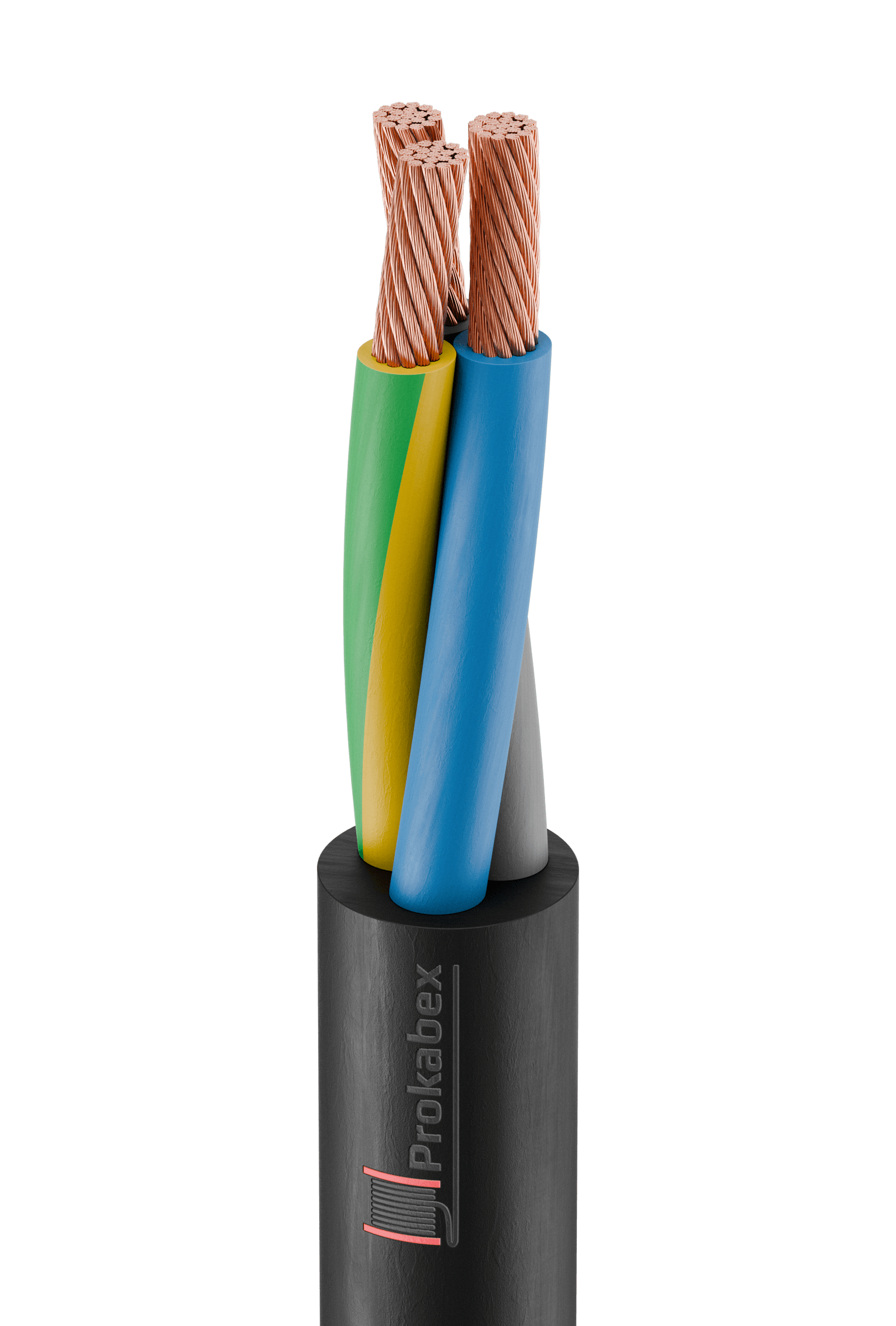 Кабель силовой КГТП-ХЛ 3х150(N,PE)450/750 -2 ТРТС