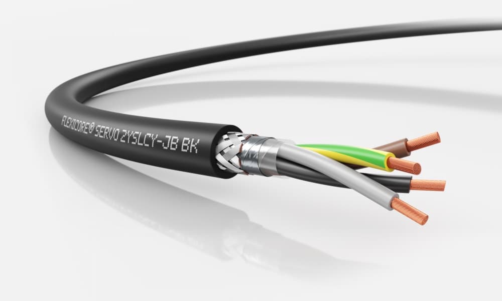 Кабель силовой FLEXICORE SERVO 2YSLCY-JB BK 4G6