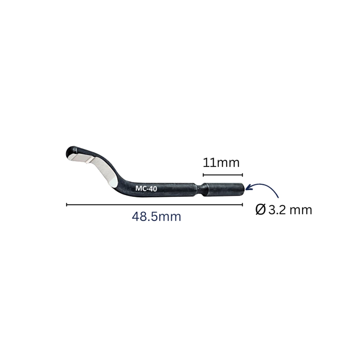 Лезвие для фаскоснимателя d3,2мм MС-40 HSS Multi-Cutting