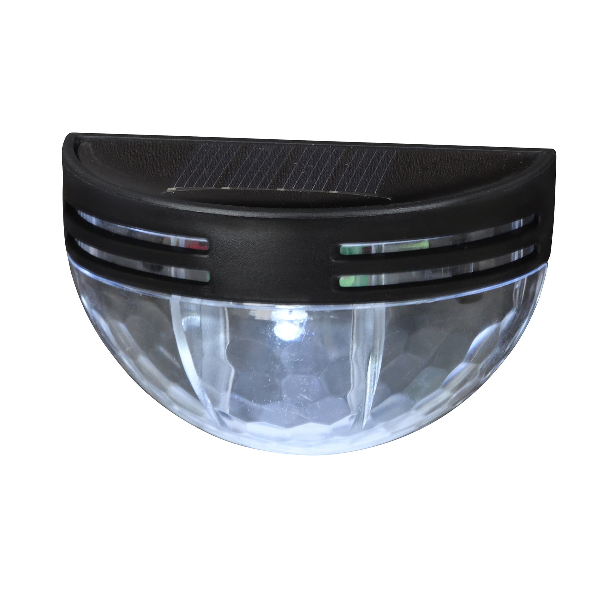 Cветильник настенный USL-F-251/PM050 SHINY на солнечной батарее. 1 светодиод. Белый свет. 1хААA Ni-Mh аккумулятор в/к. IP44.