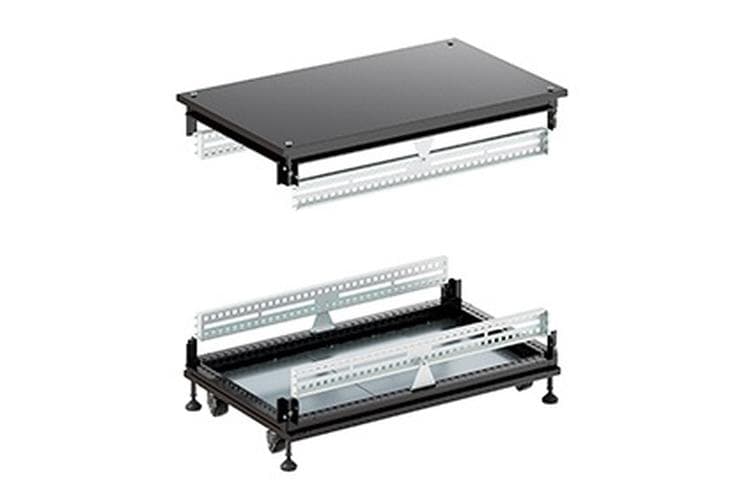 Крыша основание сплошные IT-CQE 600x600, RAL9005