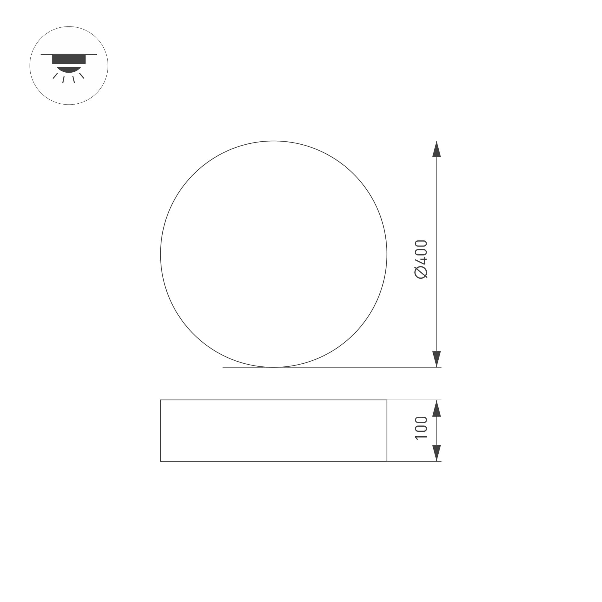 Экран STRETCH-SHADOW-10m OPAL-PVC (A2-CONTOUR-PRO)