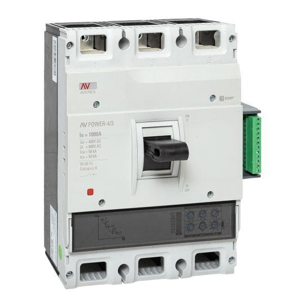 Выключатель автоматический AV POWER-4/3 1000А 50кА ETU2.2