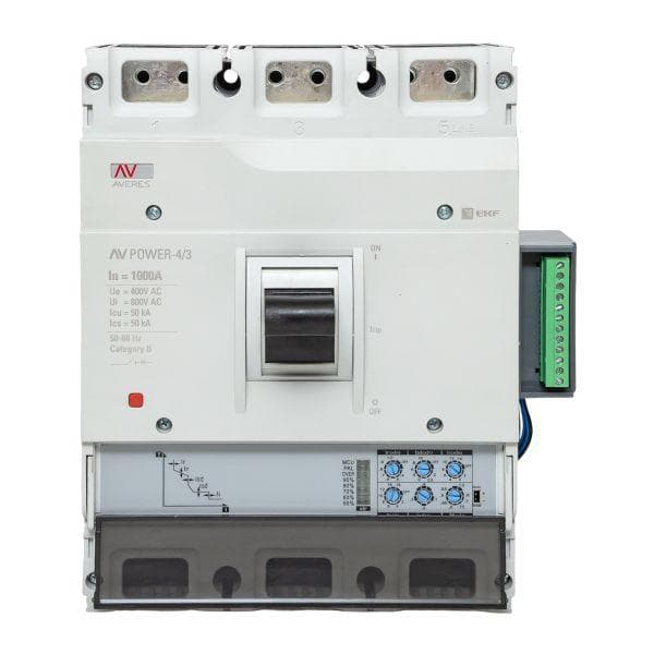 Выключатель автоматический AV POWER-4/3 1000А 50кА ETU2.2