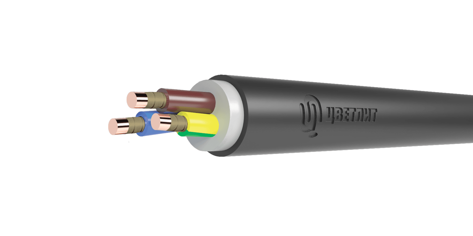 Кабель силовой ВВГнг(А)-FRLSLTx 3х1.5ок(N.PE)-1 ТРТС
