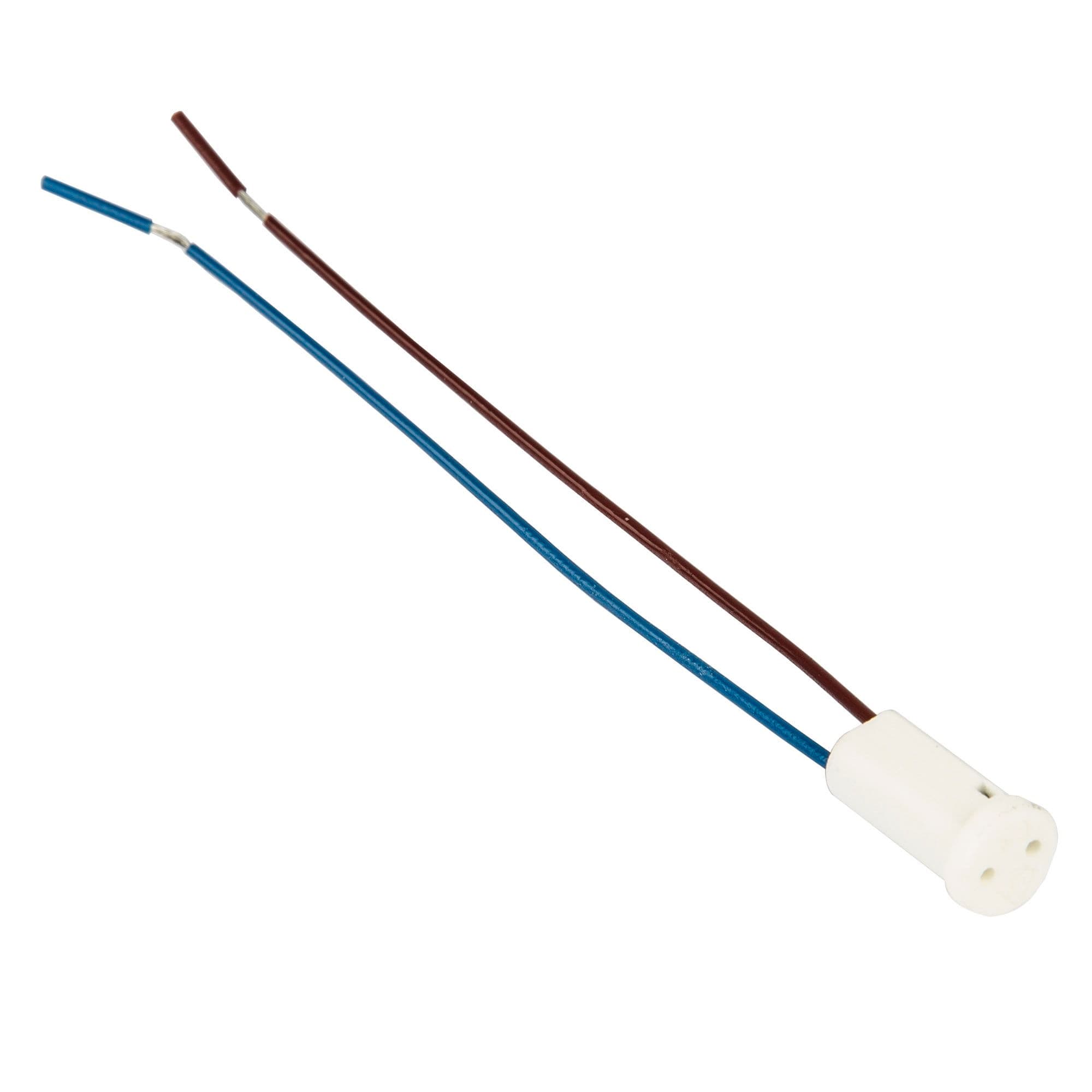 Патрон керамический ULH-G4-Ceramic-10cm цоколь G4 белый