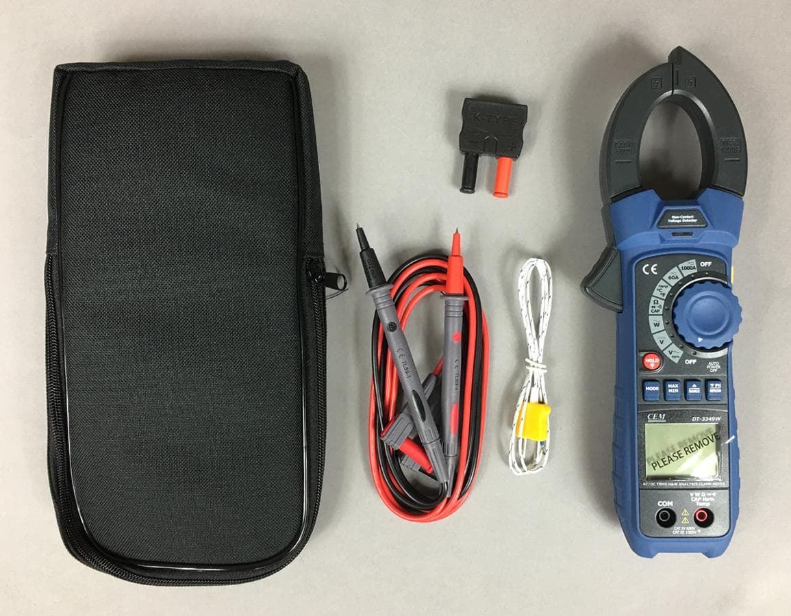 Клещи электроизмерительные DT-3349W