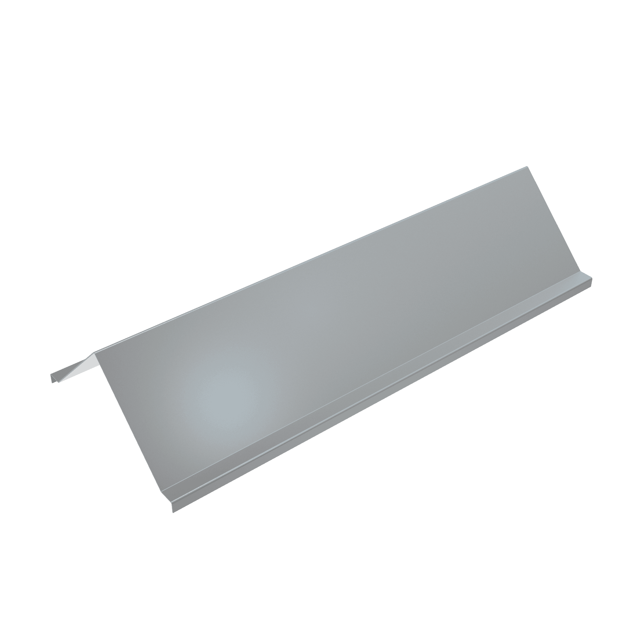 Крышка лотка двускатная 400х1,2 L3000 мм HD