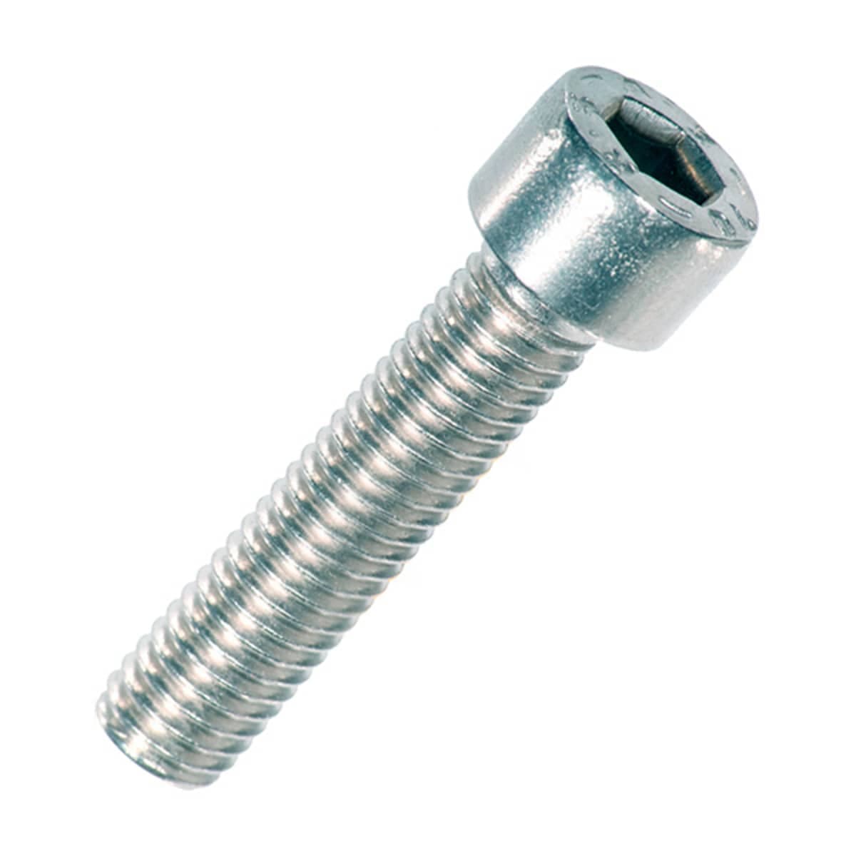 Винт DIN 912 М5х20 12.9 ZN с цилиндрической головкой и внутренним шестигранником оцинкованный