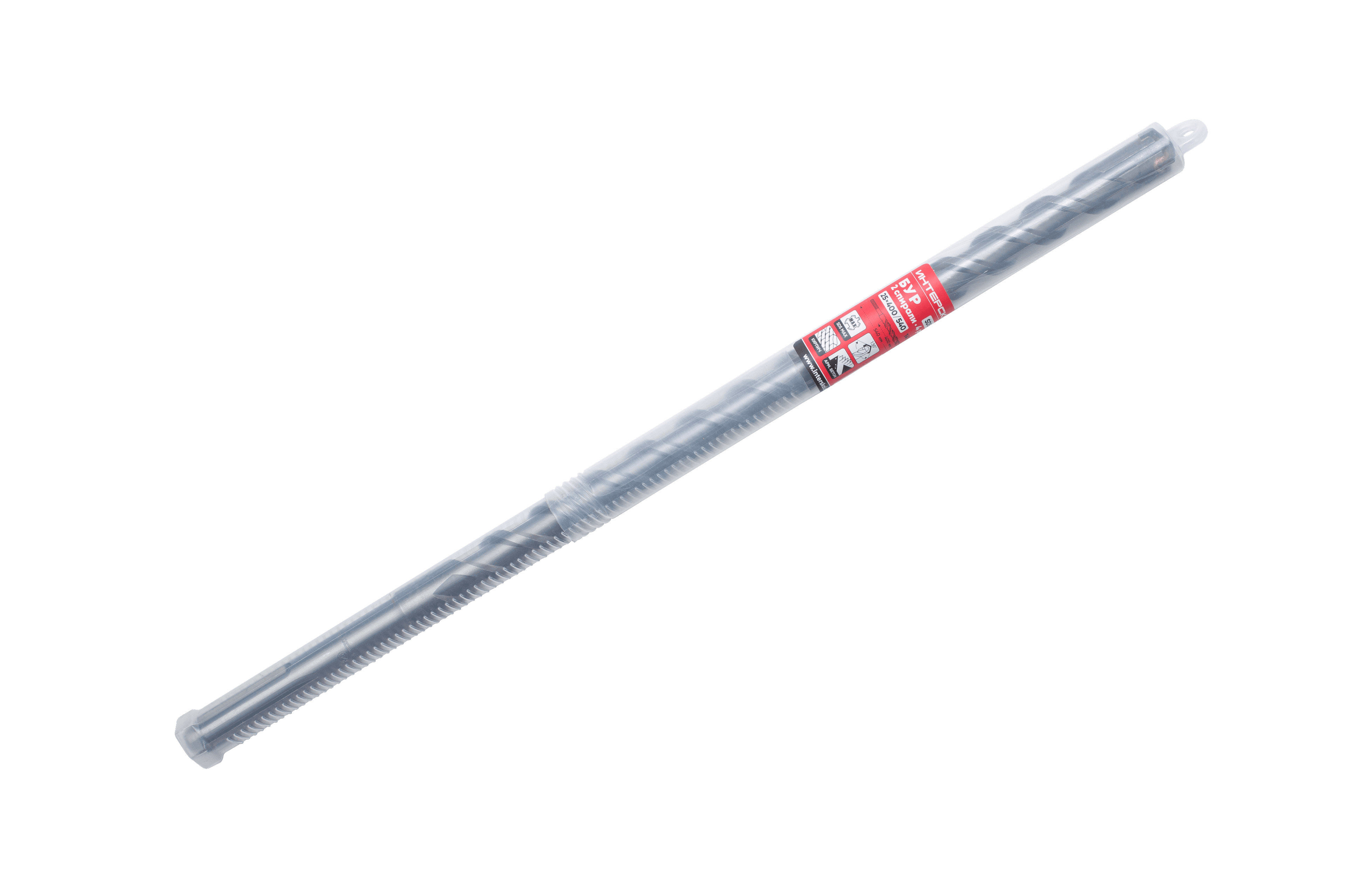 Бур SDS-Max (2 спирали, 4 резца)  25х400/540