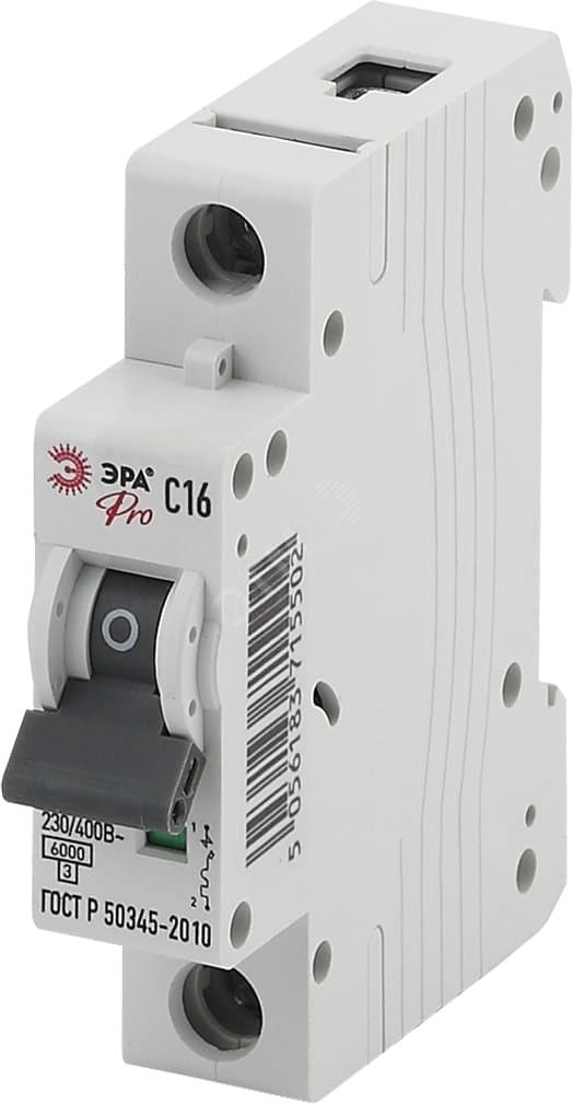Выключатель автоматический PRO NO-901-47 ВА47-63 1P 6А кривая C 6кА