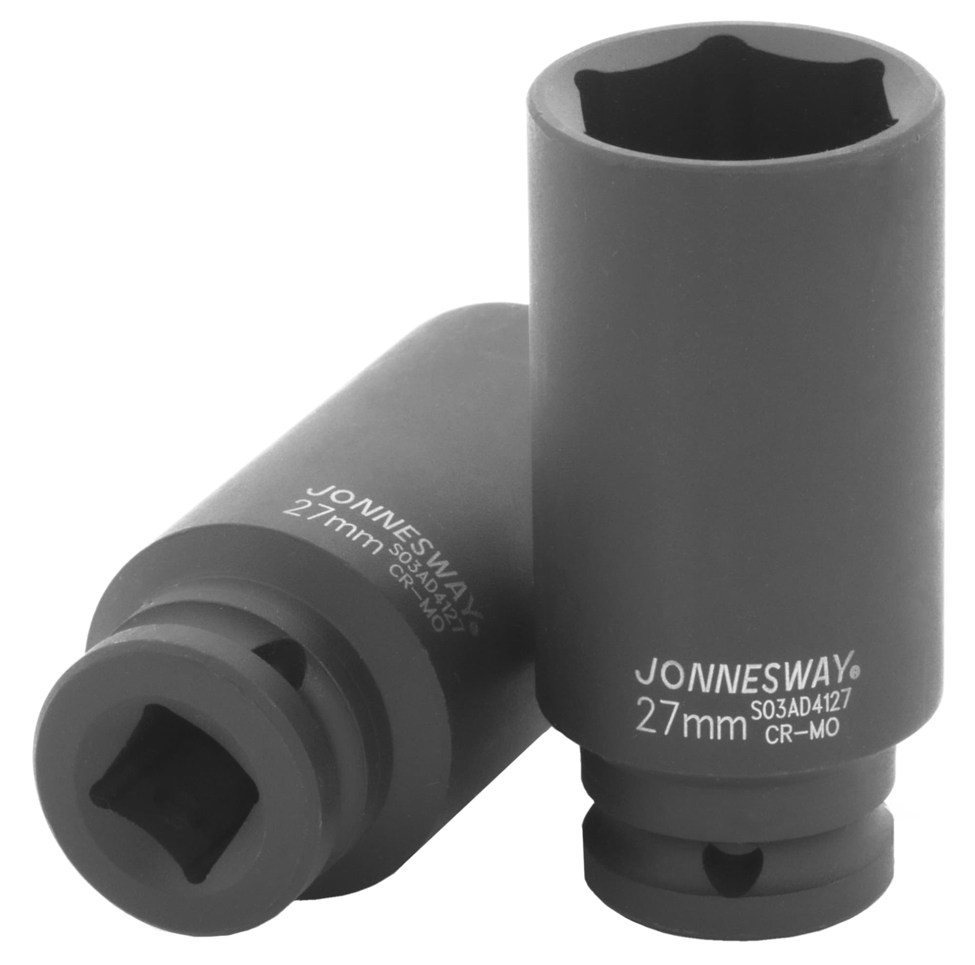 Головка торцевая ударная глубокая 1/2''DR, 27 мм