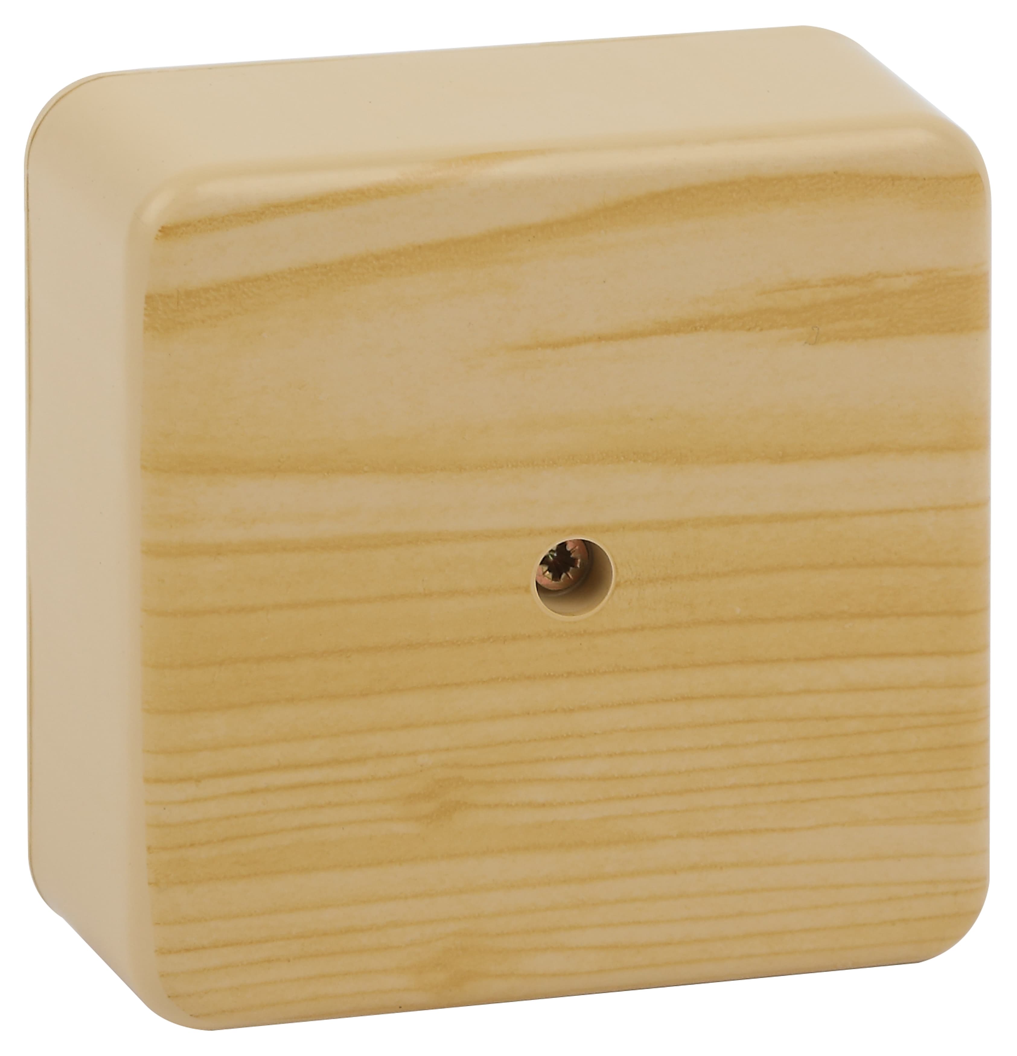 Коробка распаячнаяBS-P-50-50-20 без клеммы 50х50х20мм сосна IP40