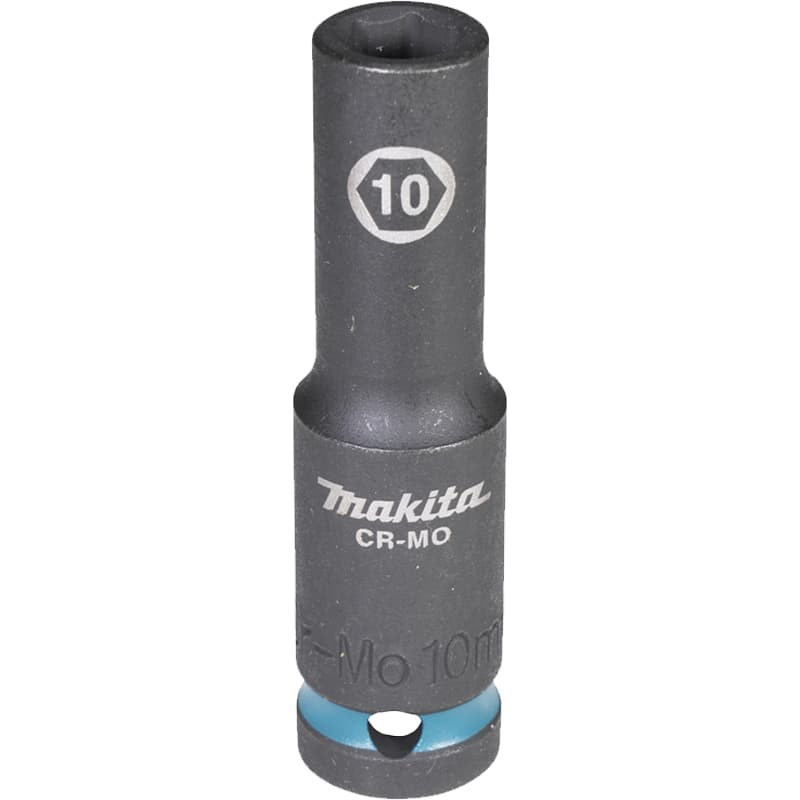 Головка торцовая ударная удлиненная Impact Black 1/2'' 10x81,5 мм