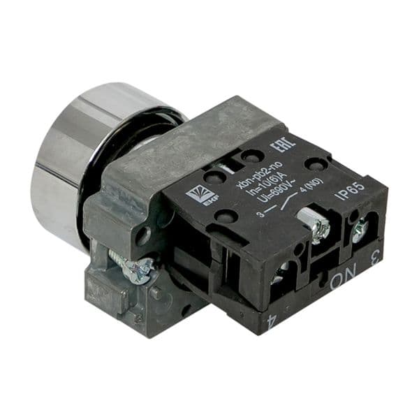 Кнопка BA21 черная NO IP65