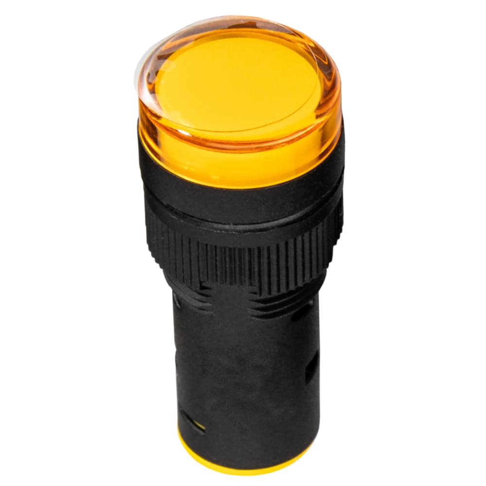 Лампа AD16DS(LED) матрица D16мм желтый 48В AC/DC