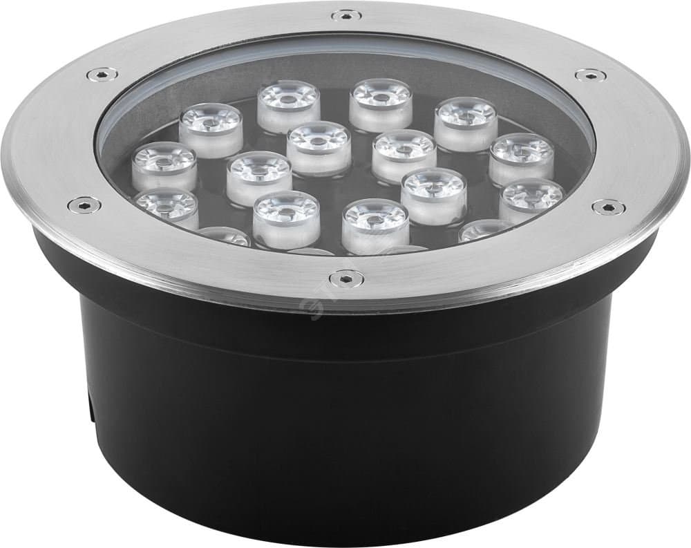 Светильник светодиодный тротуарный ДВУ-18w 6400К IP67 круг