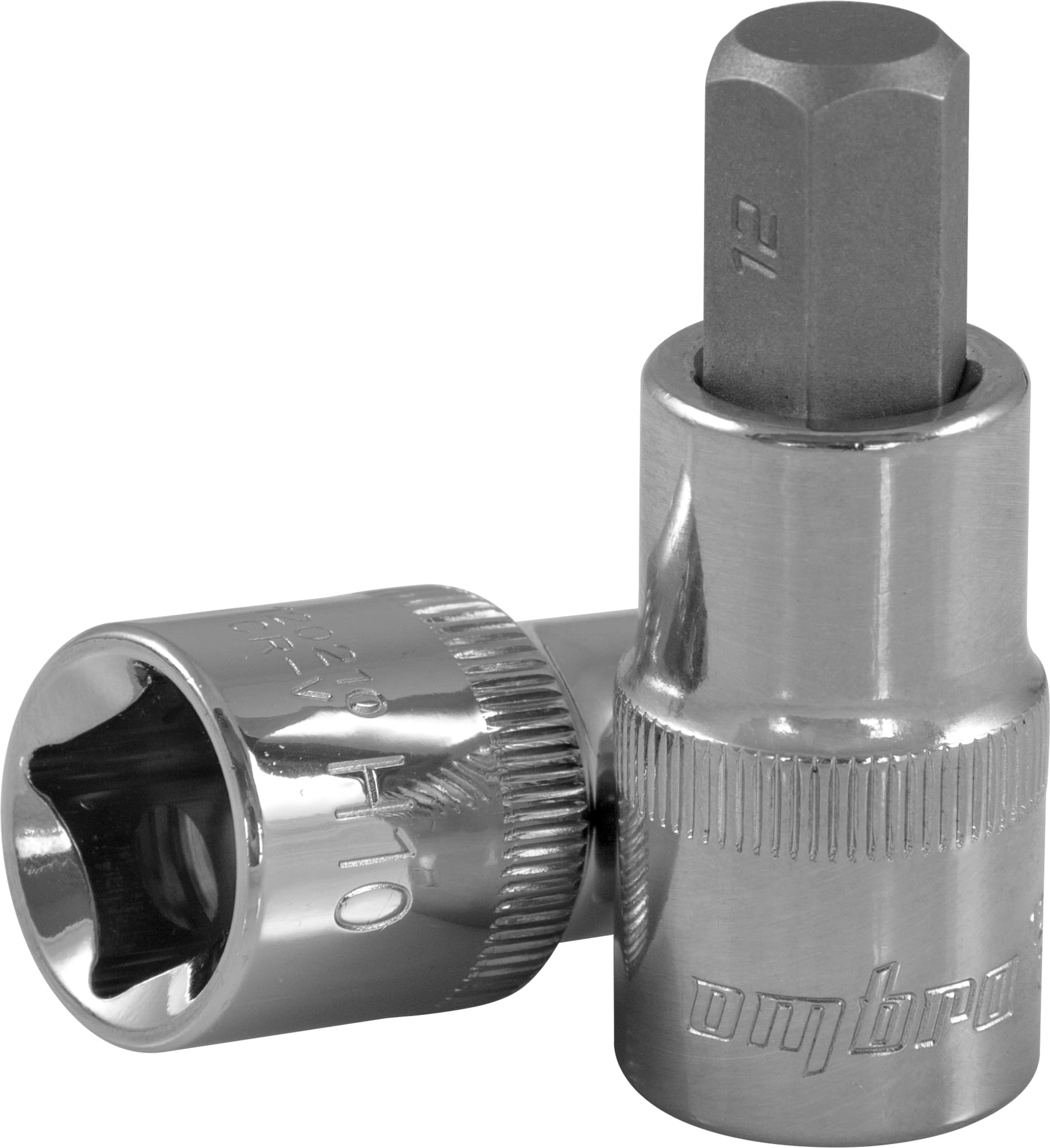 Насадка торцевая 1/2''DR с вставкой-битой шестигранной, Н8