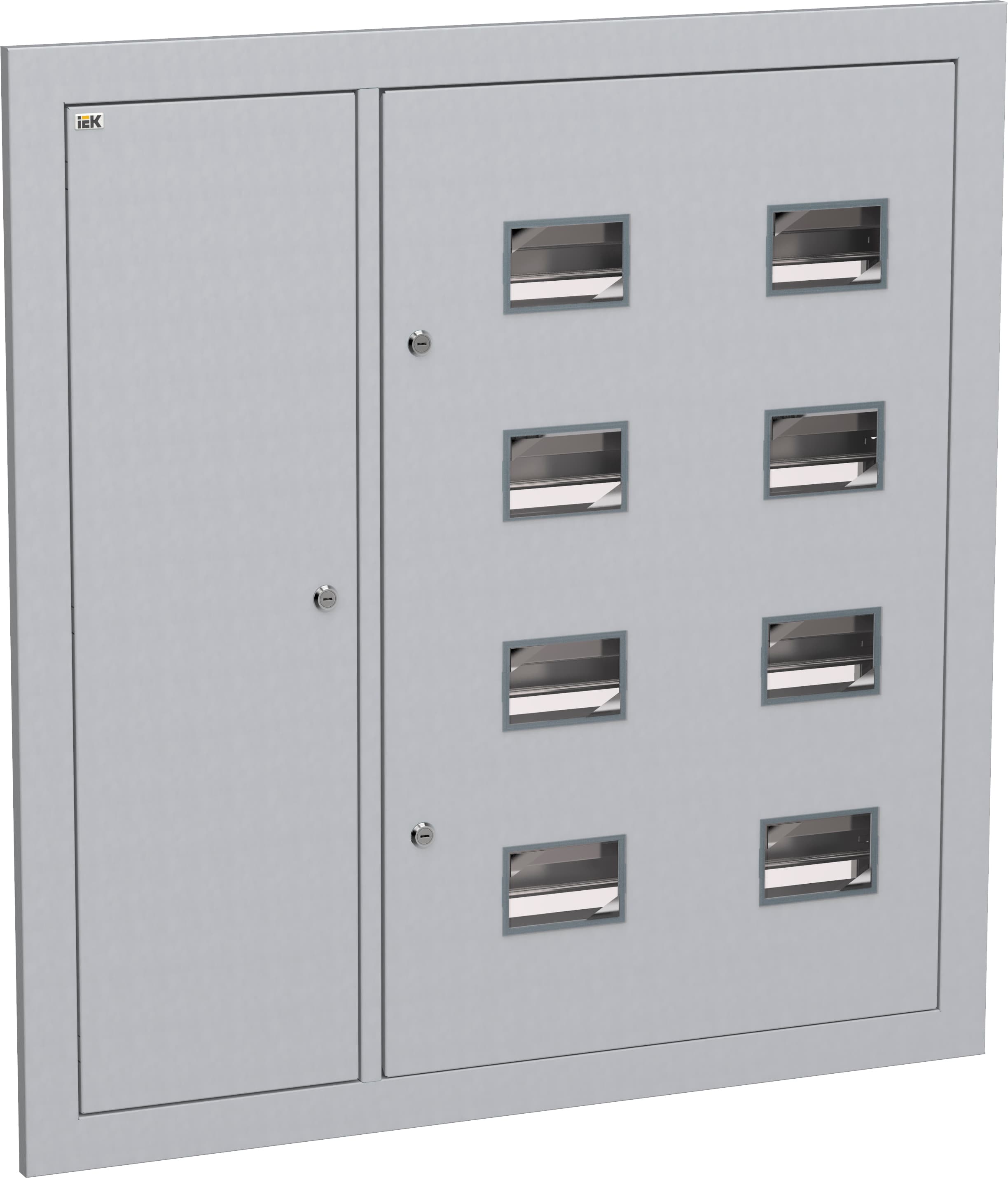 Корпус металлический ЩЭ-8-Э 36 IP31 (слабот. отсек слева) LIGHT