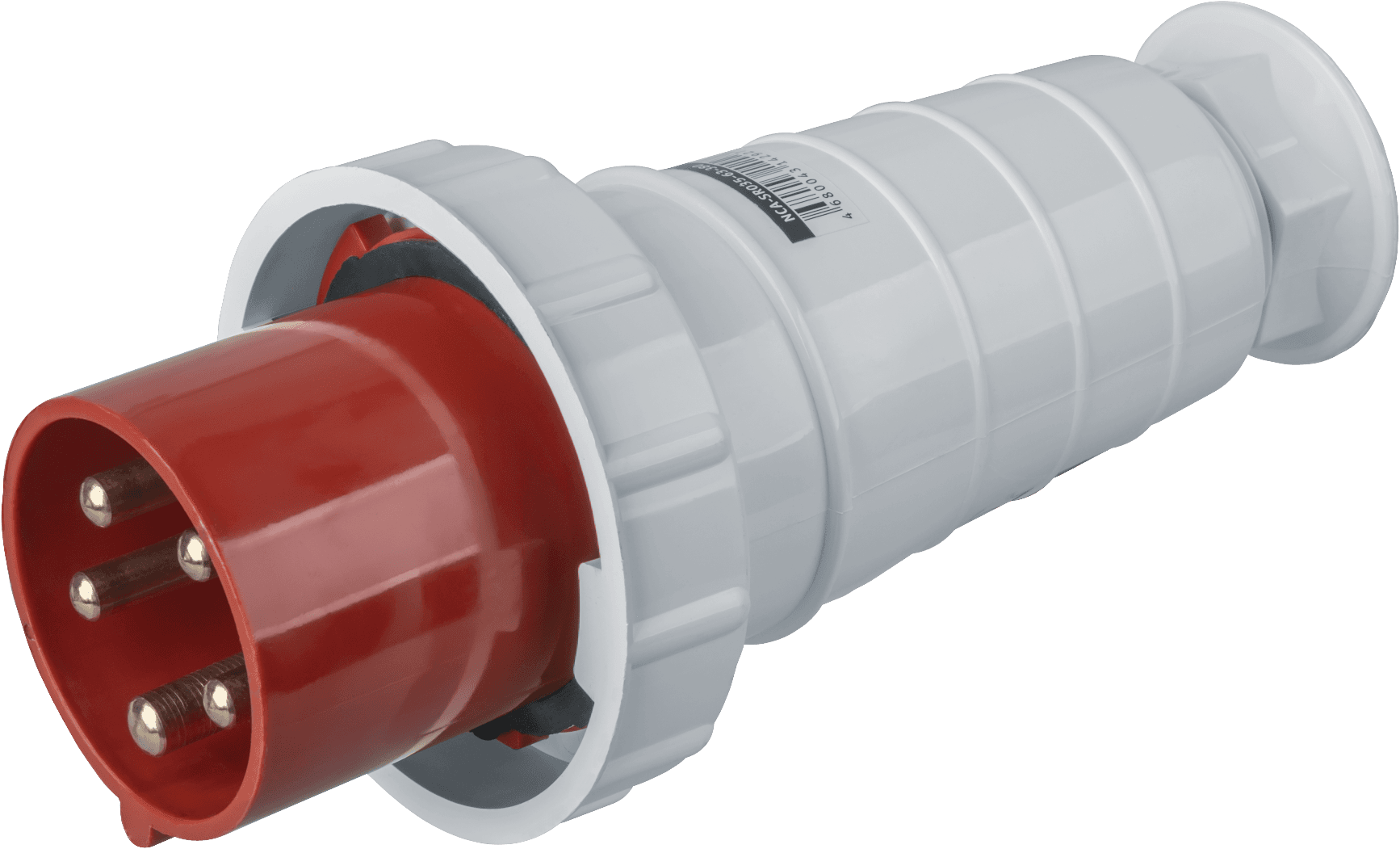 Вилка NCA-SR035-63-380 переносная 63А 3P+N+PE IP54