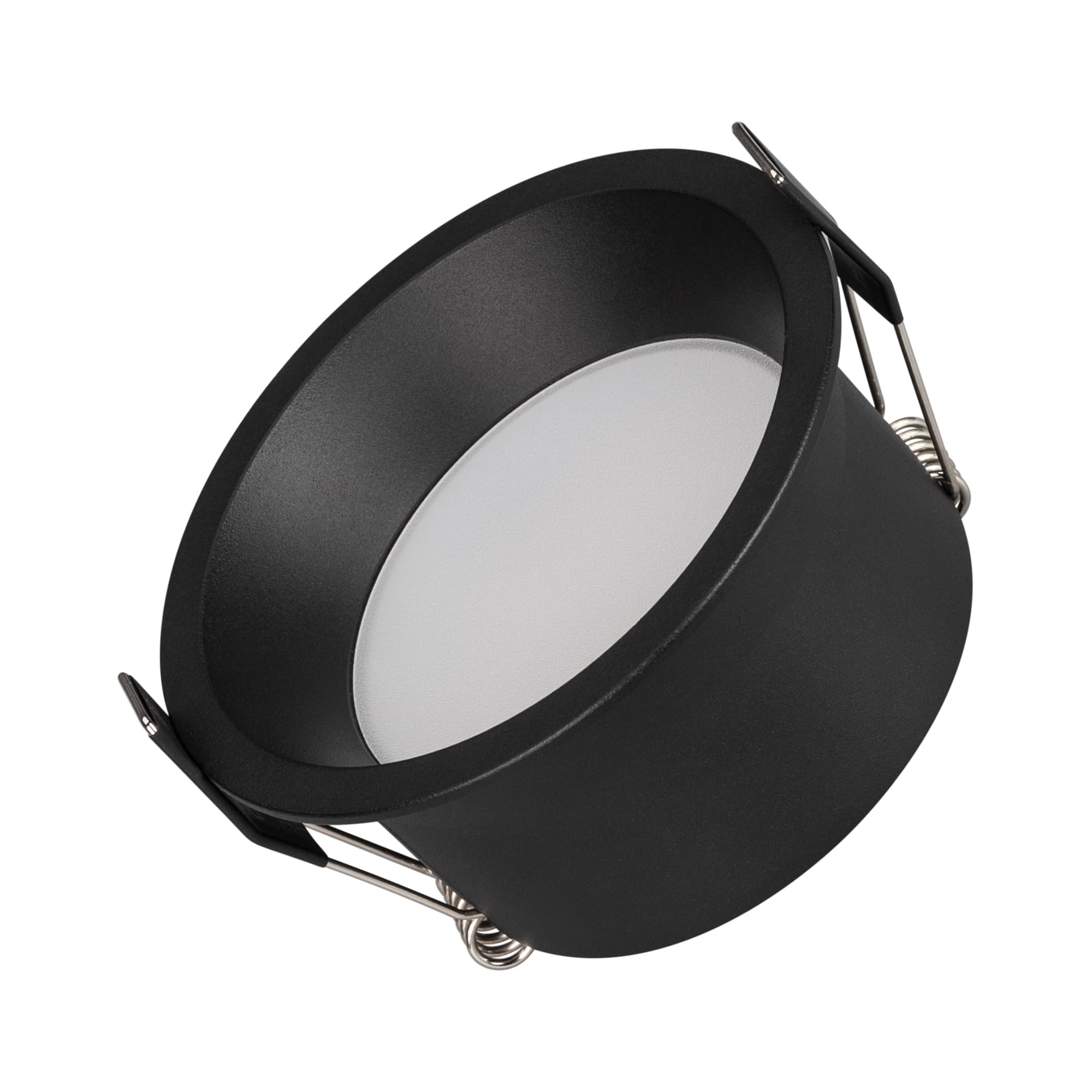 Светильник MS-BREEZE-BUILT-R104-12W Warm3000 (BK, 85 deg, 230V) (, IP20 Металл, 3 года)