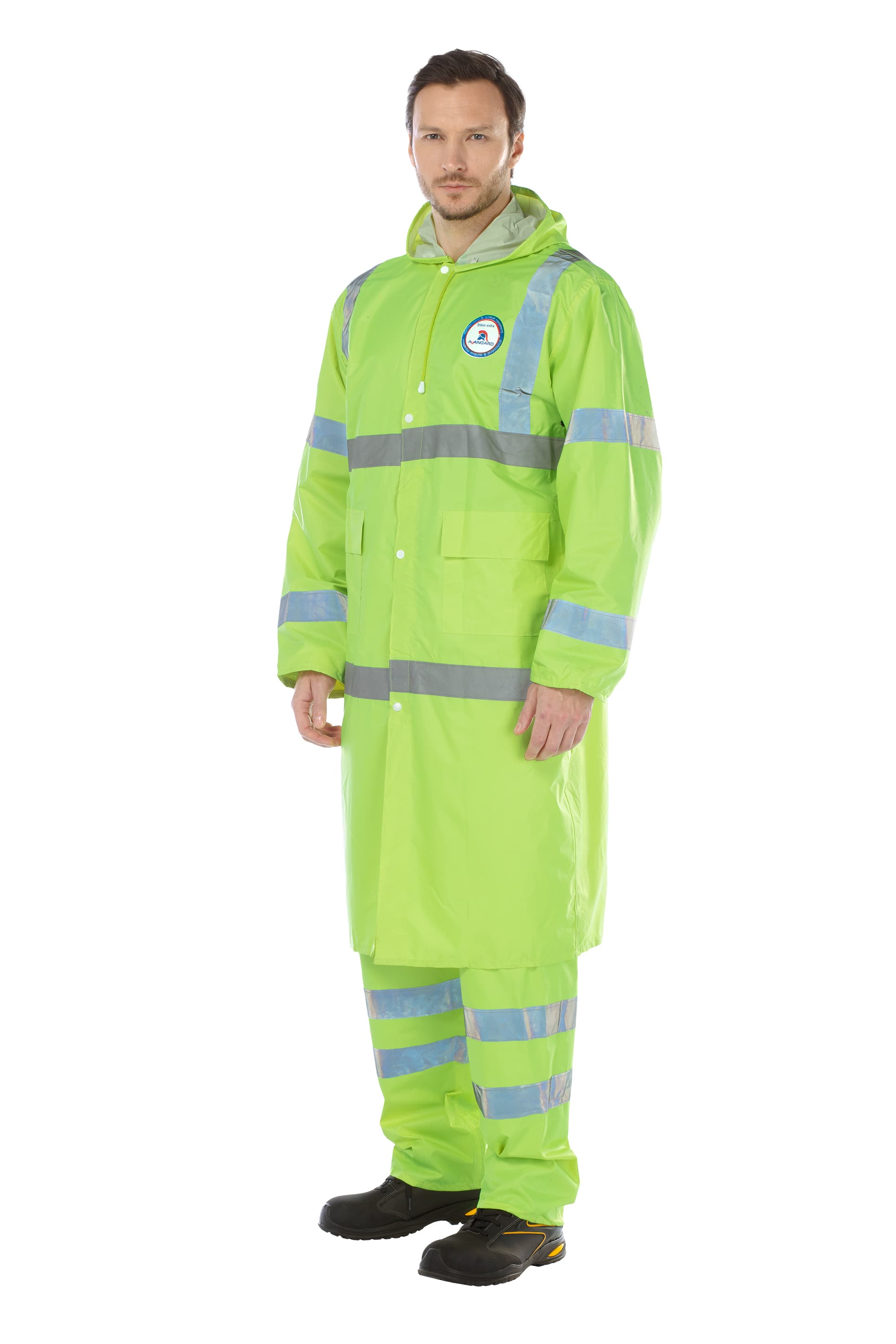 Костюм влагозащитный с СОП Triton extra лимонного цвета cloak lemon, р. 96-100 ( L )