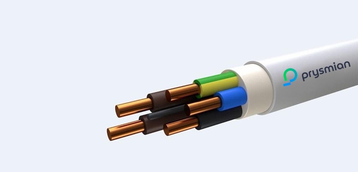 Кабель силовой NYM-J 5х1.5 барабан